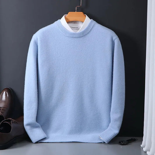 Pull Homme Col Rond en Modal Doux – Style Élégant et Casual