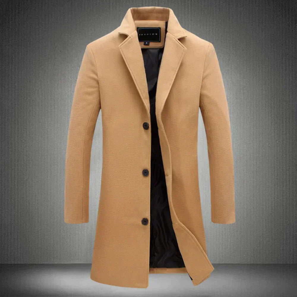 Manteau en laine pour hommes