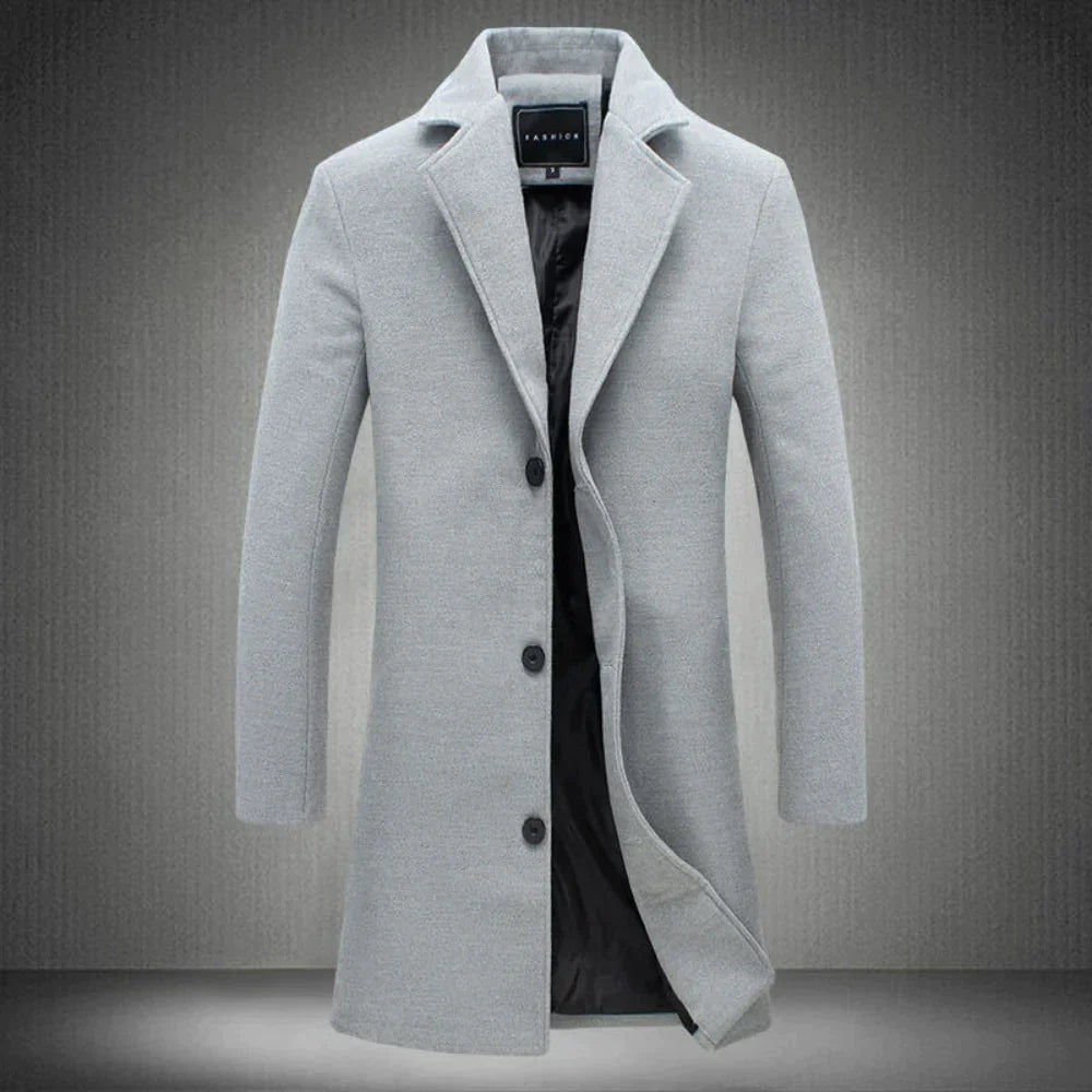 Manteau en laine pour hommes