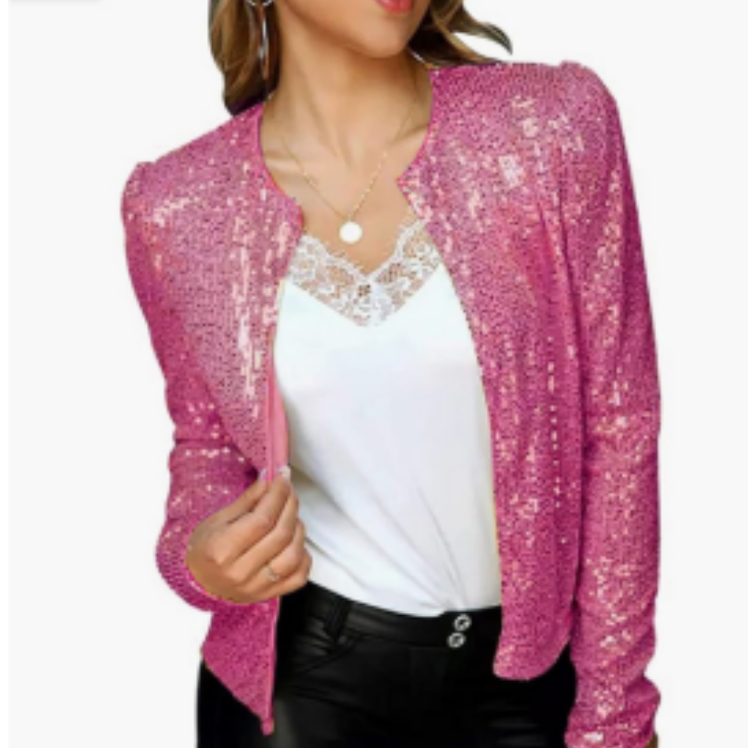 Veste Courte Festive pour Femmes