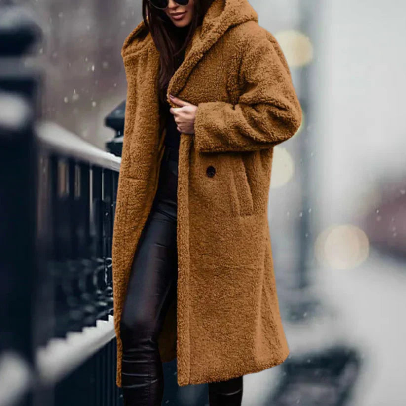 Veste confortable avec capuche pour femmes