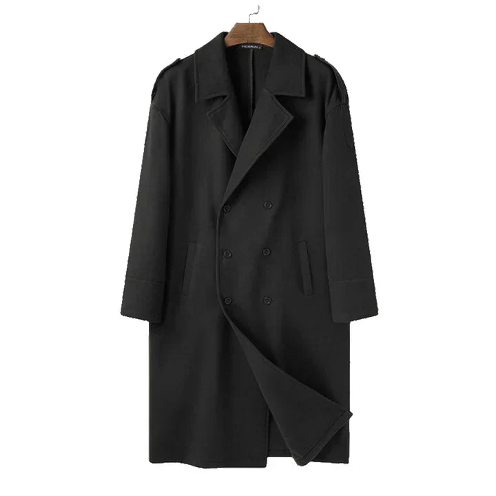 Manteau long décontracté pour hommes