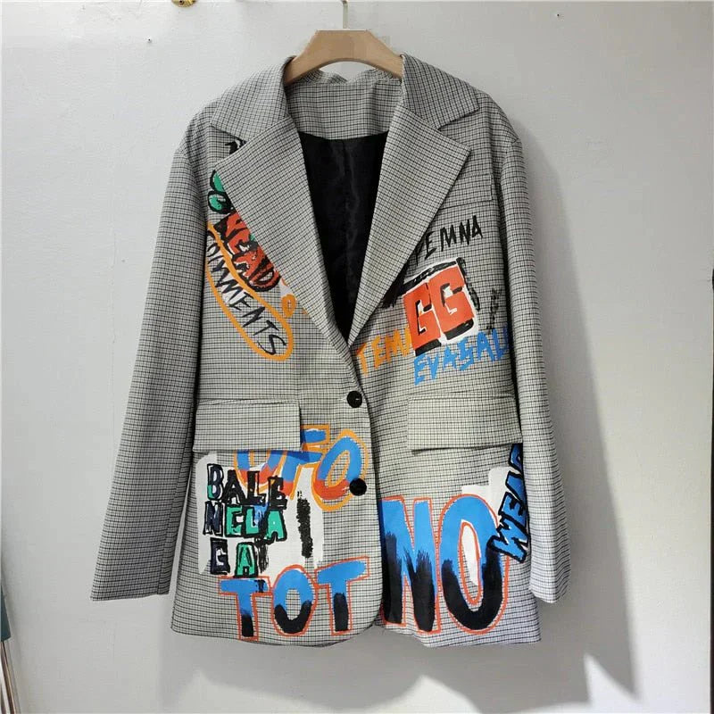 Blazer oversize élégant pour femmes