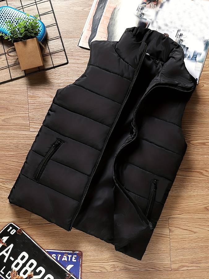 Gilet noir pour hommes