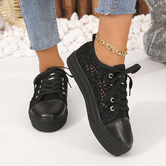 Baskets Chic à Lacets pour Femmes - Marie Montel