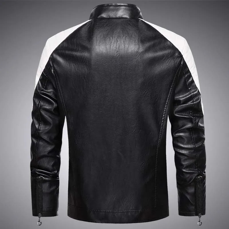 Veste de motard élégante pour hommes