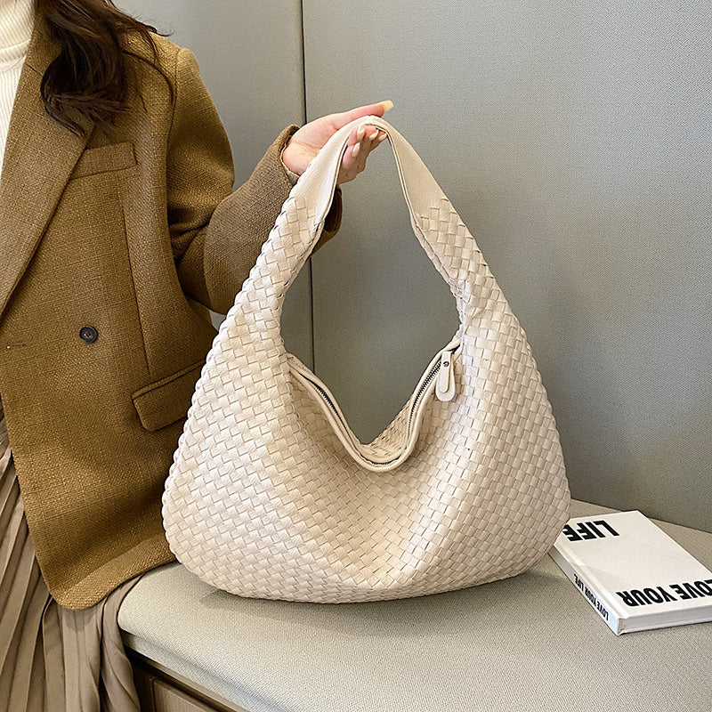 Chic Sac à Bandoulière Tressé pour Femmes