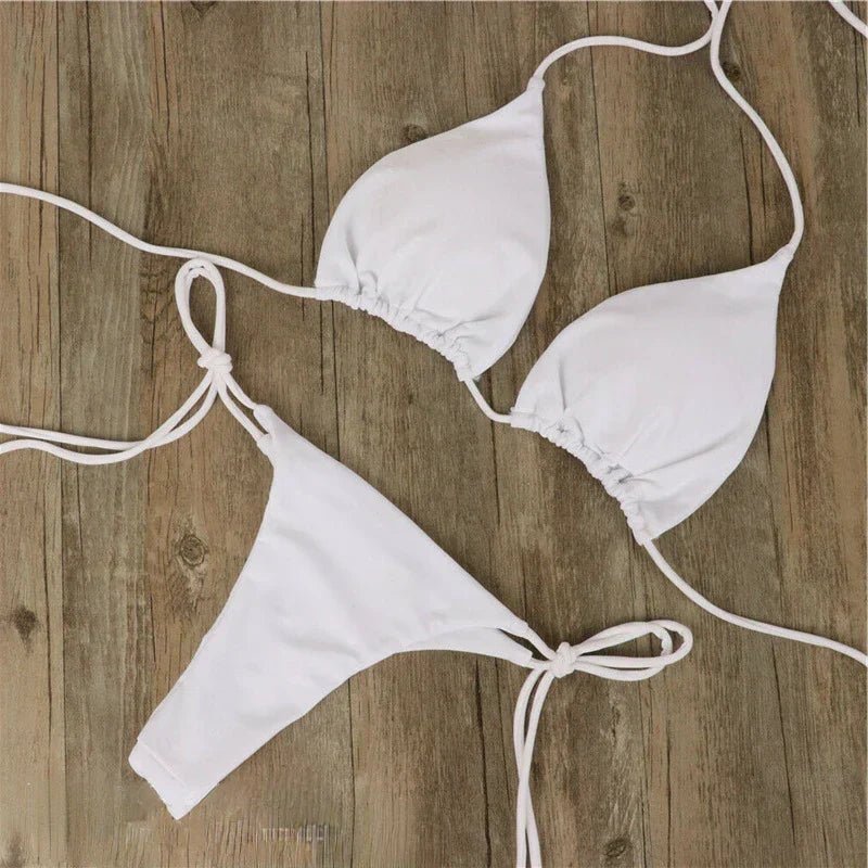Bikini sans bronzage à nouer pour Femmes - Marie Montel
