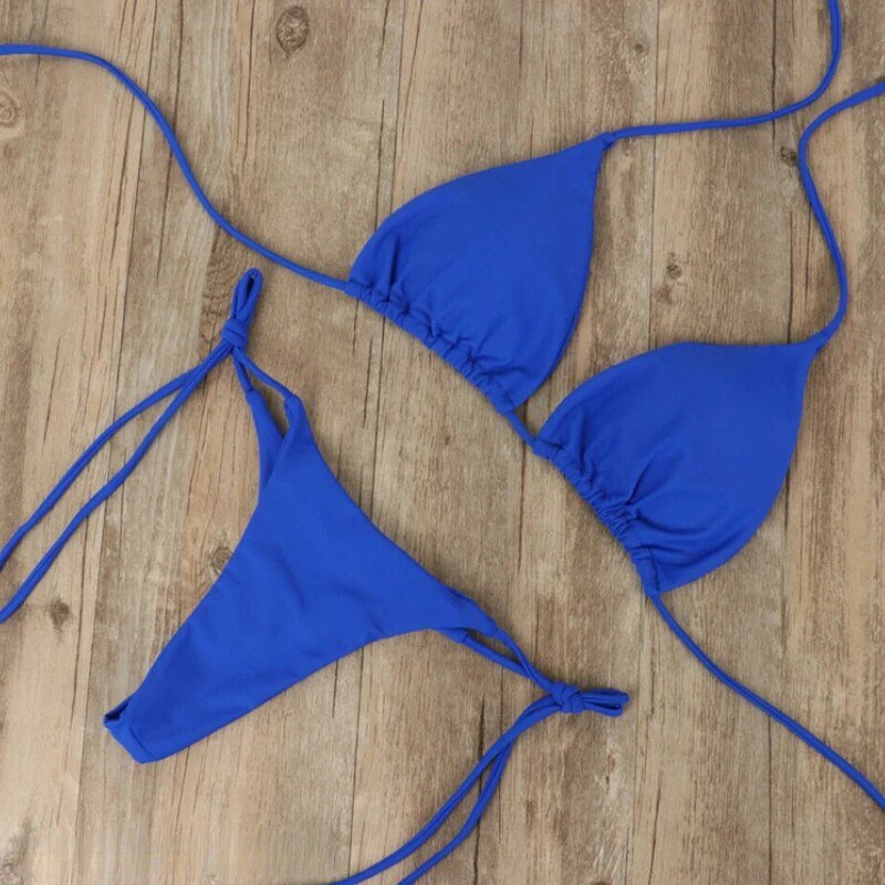 Bikini sans bronzage à nouer pour Femmes - Marie Montel