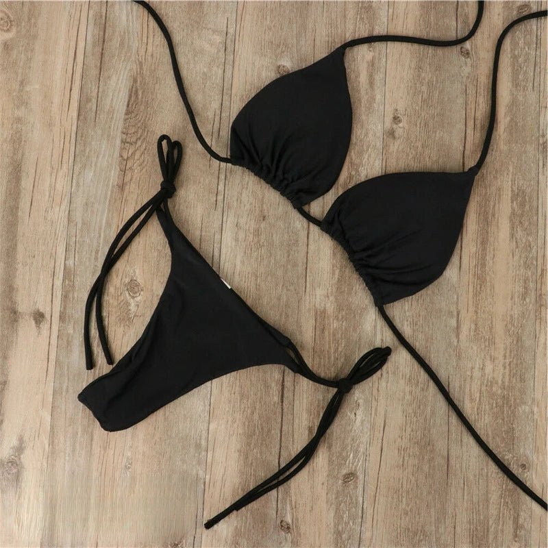 Bikini sans bronzage à nouer pour Femmes - Marie Montel