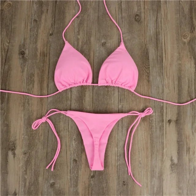 Bikini sans bronzage à nouer pour Femmes - Marie Montel