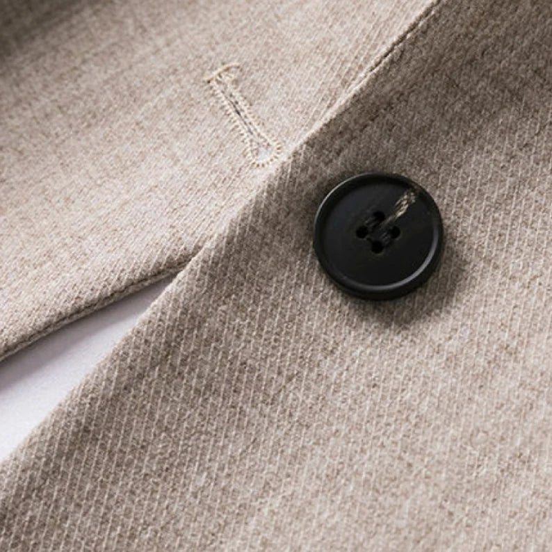 Blazer décontracté à manches longues pour femmes - Marie Montel