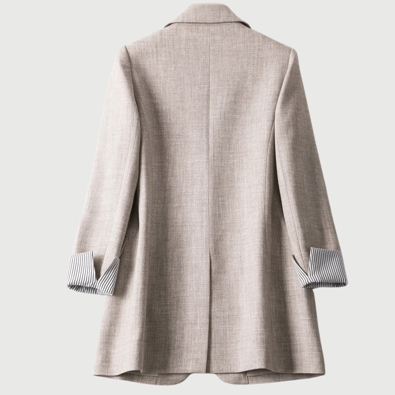 Blazer décontracté à manches longues pour femmes - Marie Montel