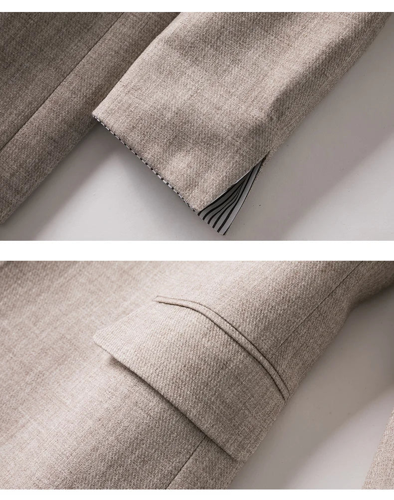 Blazer décontracté à manches longues pour femmes - Marie Montel