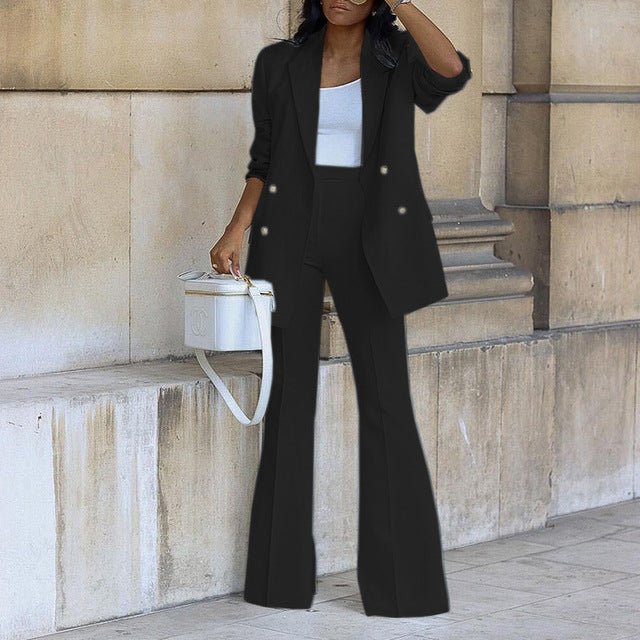 Blazer Élégant en Deux Pièces pour Femmes - Marie Montel