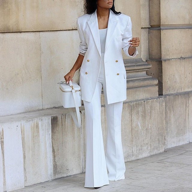 Blazer Élégant en Deux Pièces pour Femmes - Marie Montel