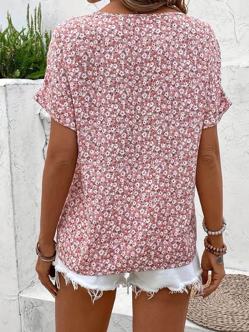 Blouse Charmante à Fleurs pour Femmes - Marie Montel