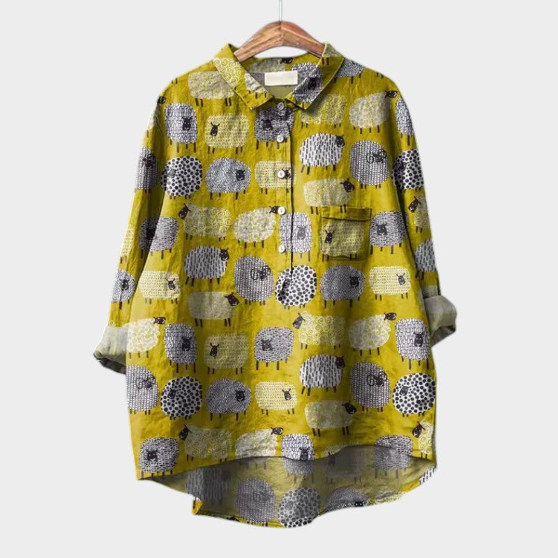 Blouse Chic à Imprimé Floral pour Femmes - Marie Montel