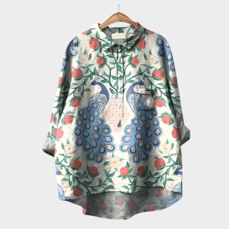 Blouse Chic à Imprimé Floral pour Femmes - Marie Montel