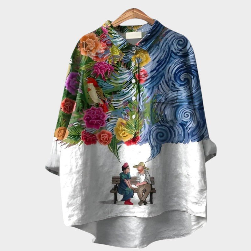 Blouse Chic à Manches Longues pour Femmes - Marie Montel