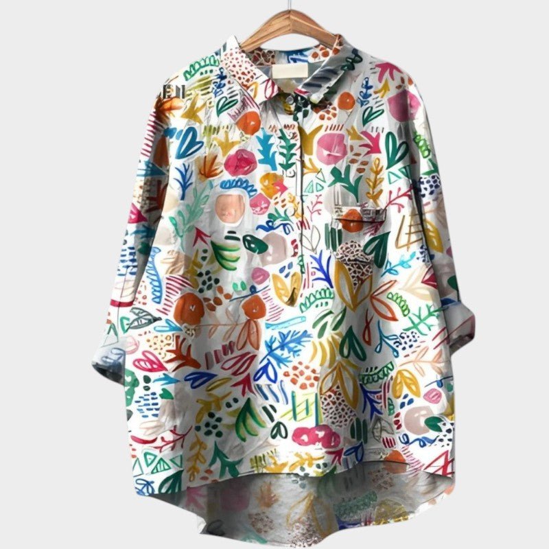 Blouse Chic à Manches Longues pour Femmes - Marie Montel