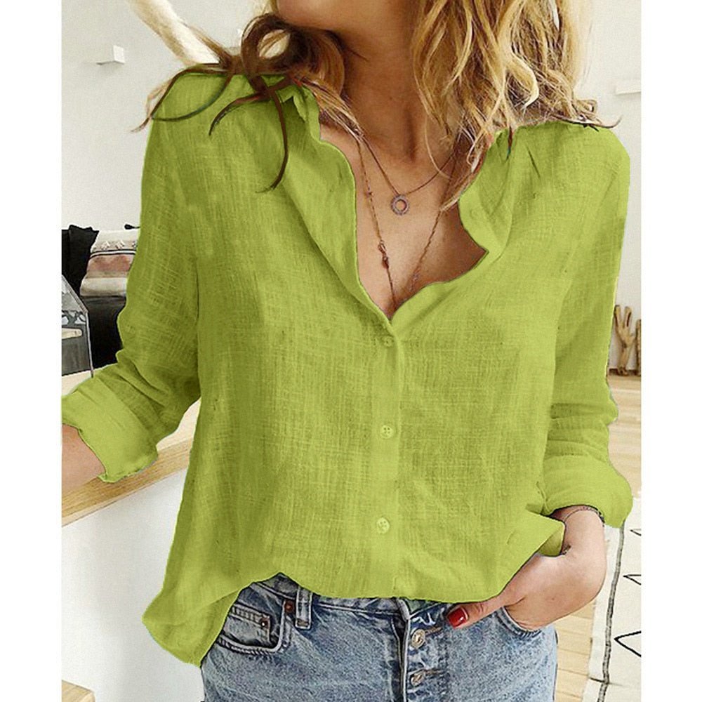 Blouse Chic à Manches Longues pour Femmes - Marie Montel