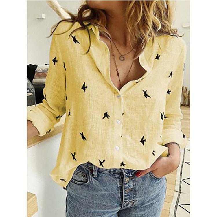 Blouse Chic à Manches Longues pour Femmes - Marie Montel