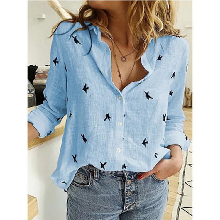 Blouse Chic à Manches Longues pour Femmes - Marie Montel