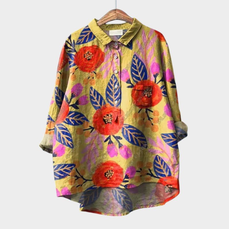 Blouse Chic Imprimé Floral pour Femmes - Marie Montel
