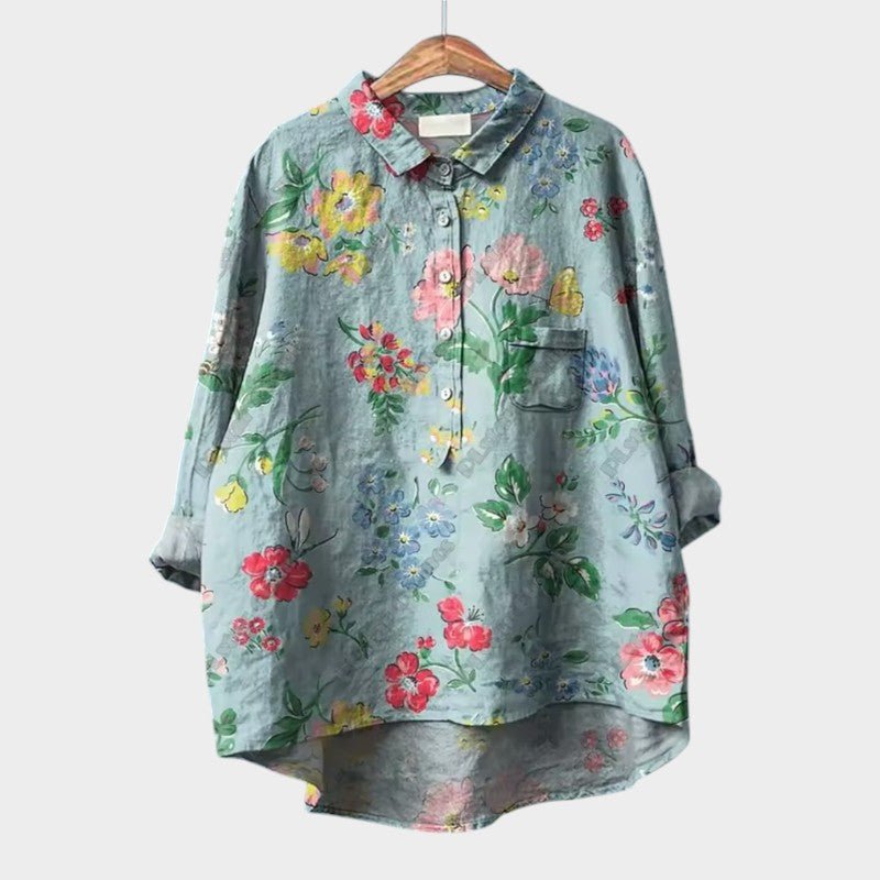 Blouse Chic Imprimé Floral pour Femmes - Marie Montel