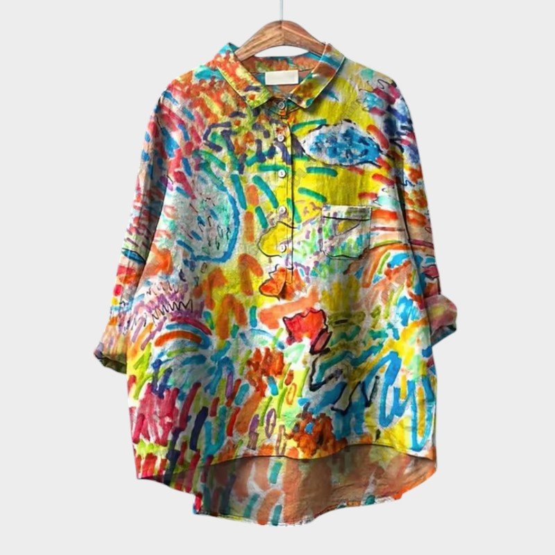 Blouse Chic Imprimé Floral pour Femmes - Marie Montel