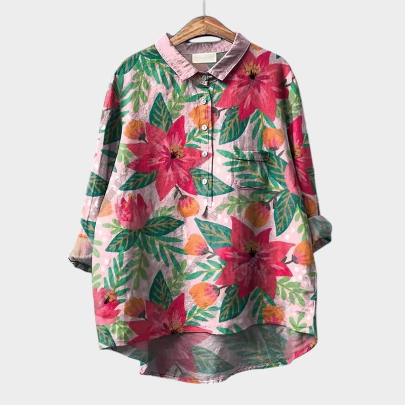 Blouse Chic Imprimé Floral pour Femmes - Marie Montel