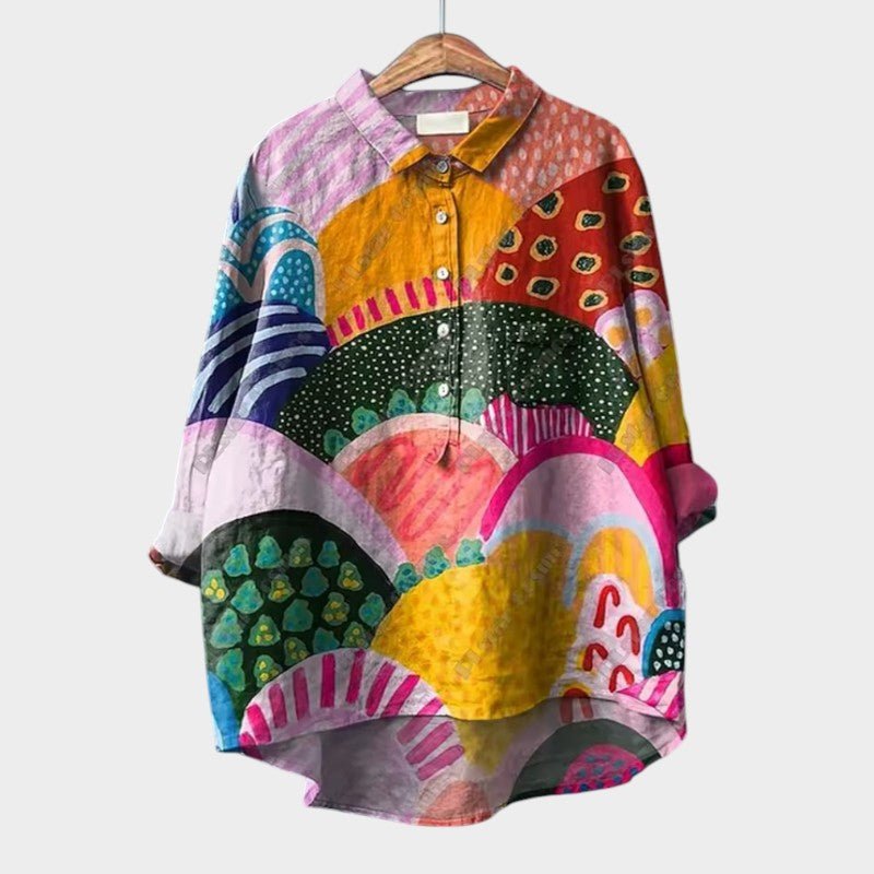 Blouse Chic Imprimé Floral pour Femmes - Marie Montel