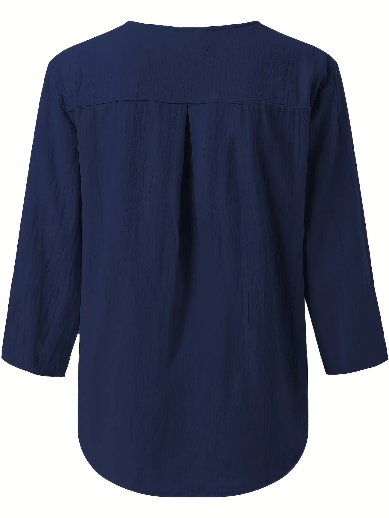 Blouse Décontractée à Col en V pour Femmes - Marie Montel