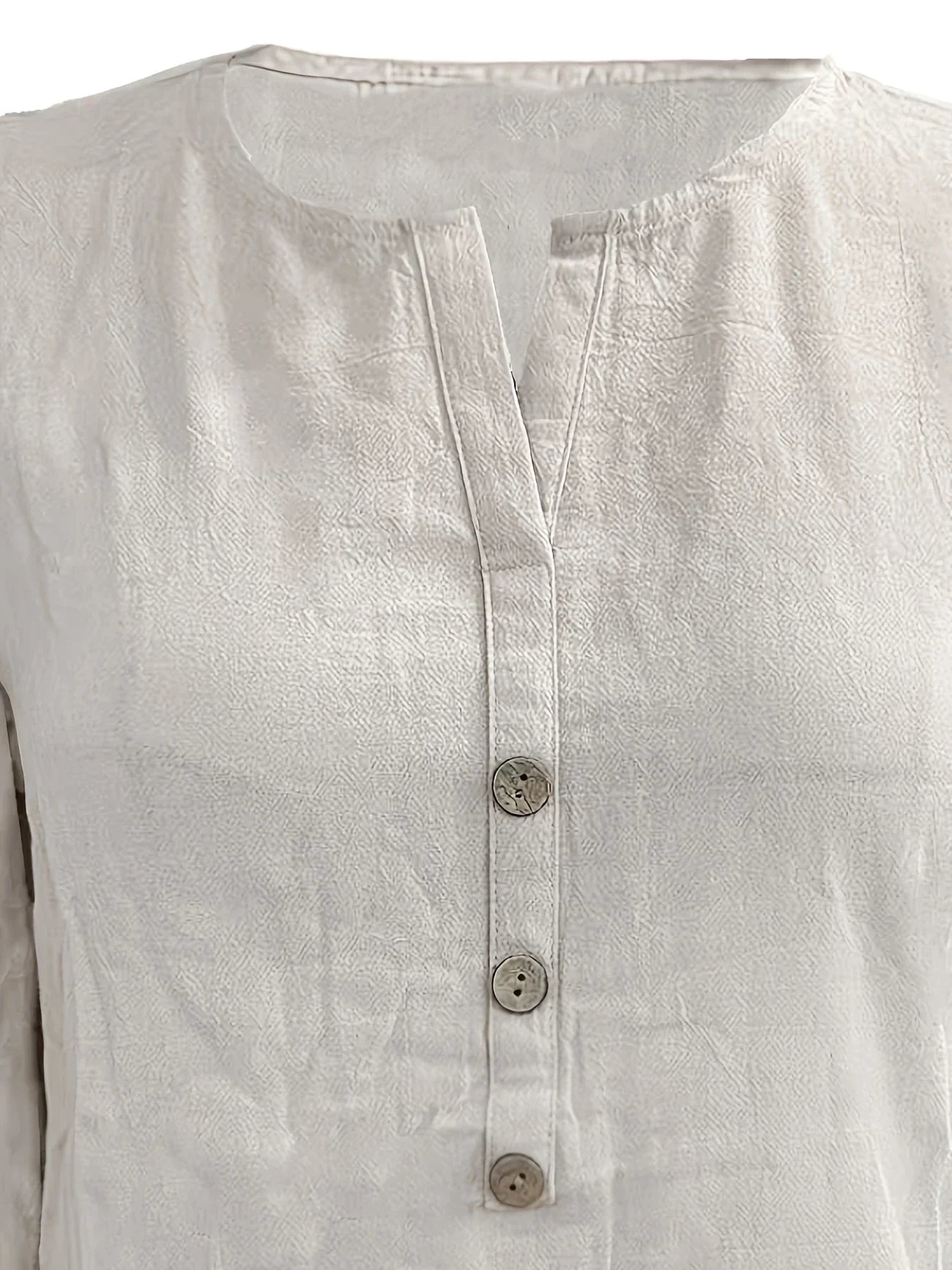 Blouse Décontractée à Col en V pour Femmes - Marie Montel