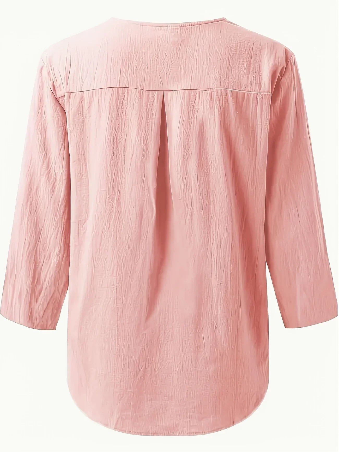 Blouse Décontractée à Col en V pour Femmes - Marie Montel