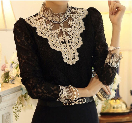 Blouse Élégante à Broderies pour Femmes - Marie Montel