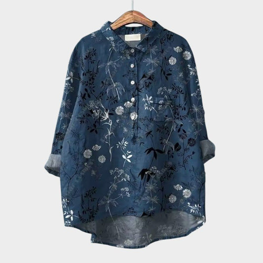 Blouse Élégante à Manches Courtes pour Femmes - Marie Montel