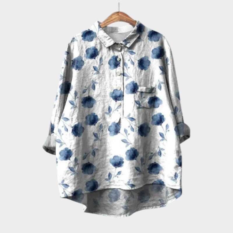 Blouse Élégante à Manches Longues pour Femmes - Marie Montel