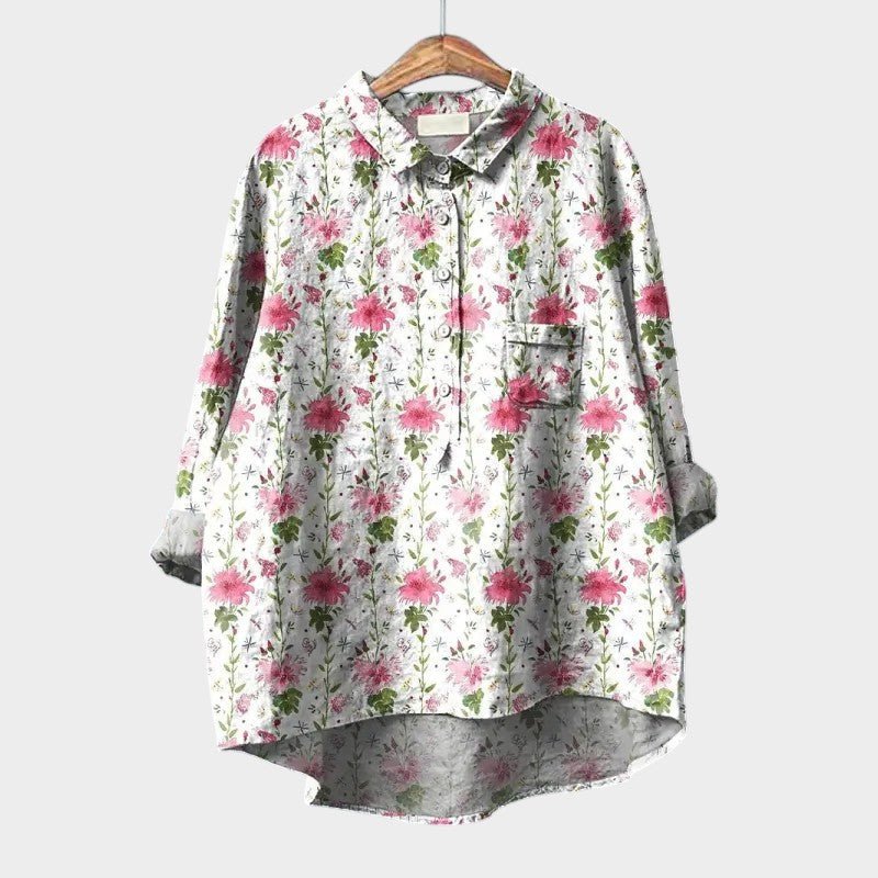 Blouse Élégante à Manches Longues pour Femmes - Marie Montel