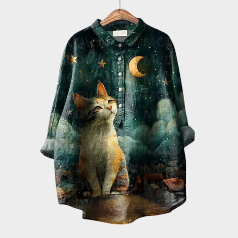 Blouse Élégante à Manches Longues pour Femmes - Marie Montel