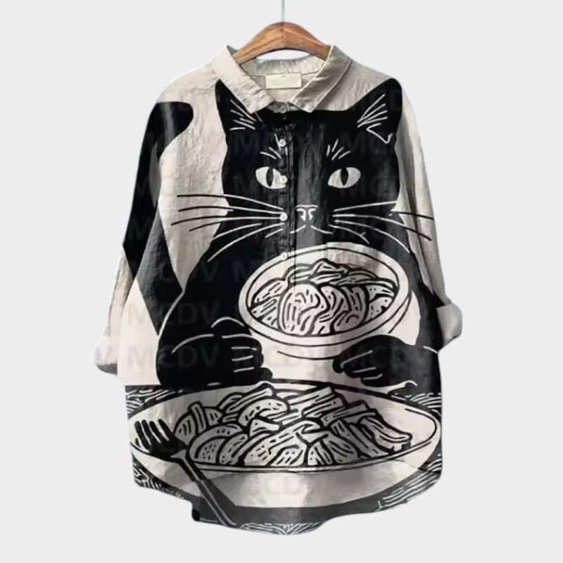 Blouse Élégante à Manches Longues pour Femmes - Marie Montel