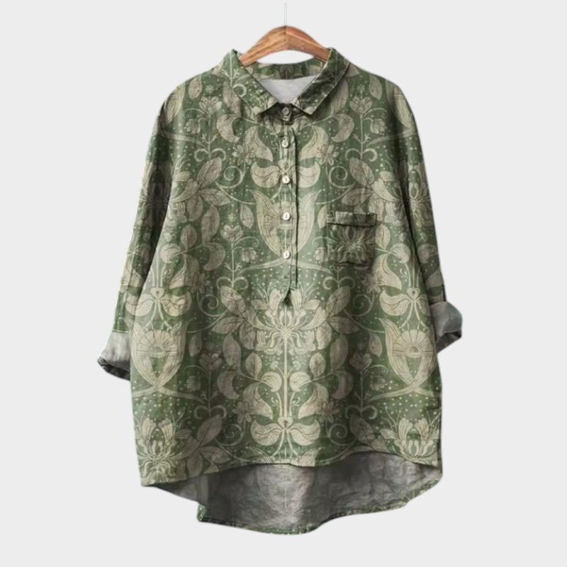 Blouse Élégante à Manches Longues pour Femmes - Marie Montel