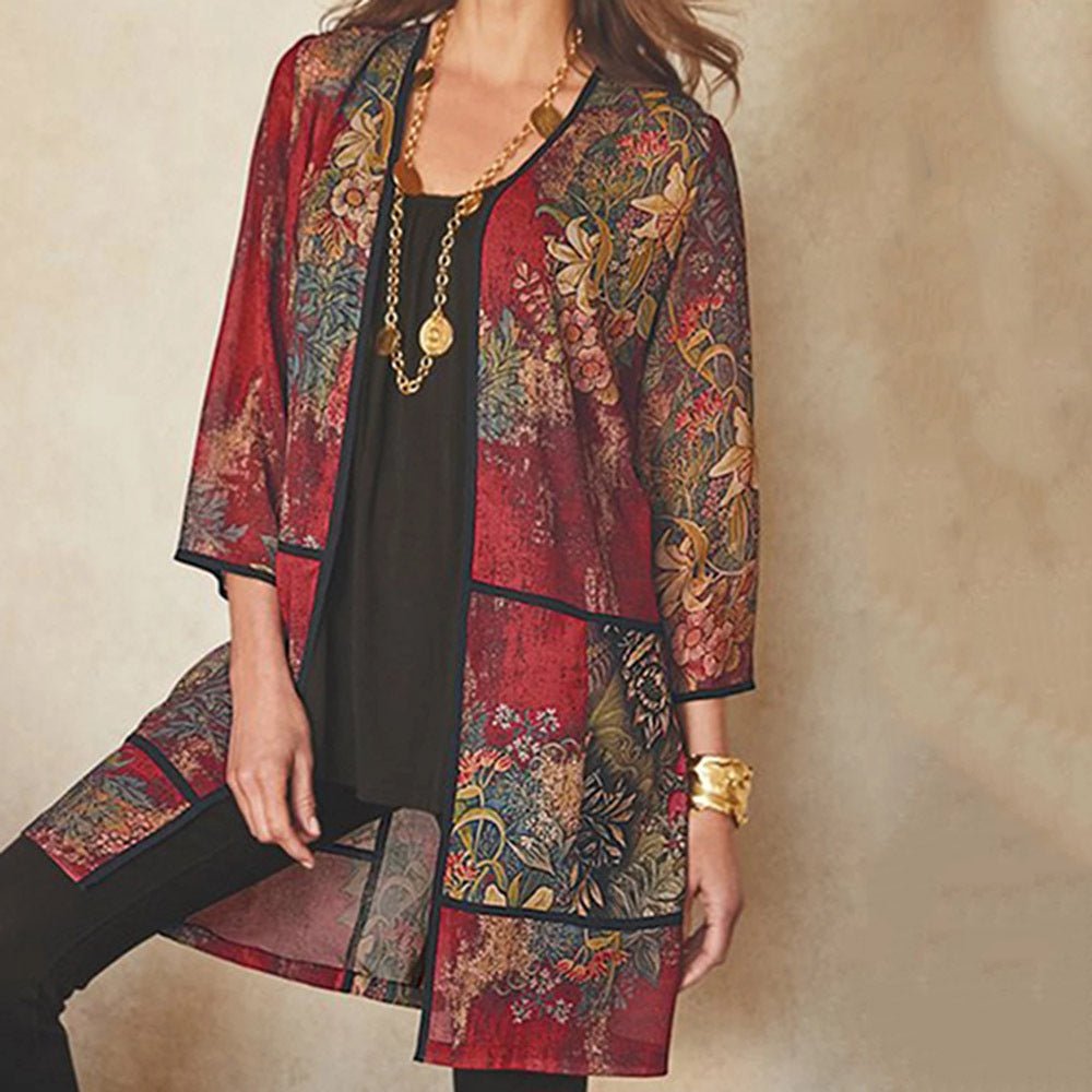 Blouse Élégante à Manches Longues pour Femmes - Marie Montel