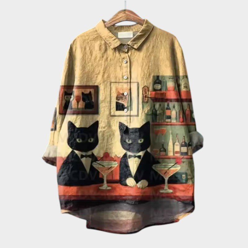Blouse Élégante à Manches Longues pour Femmes - Marie Montel