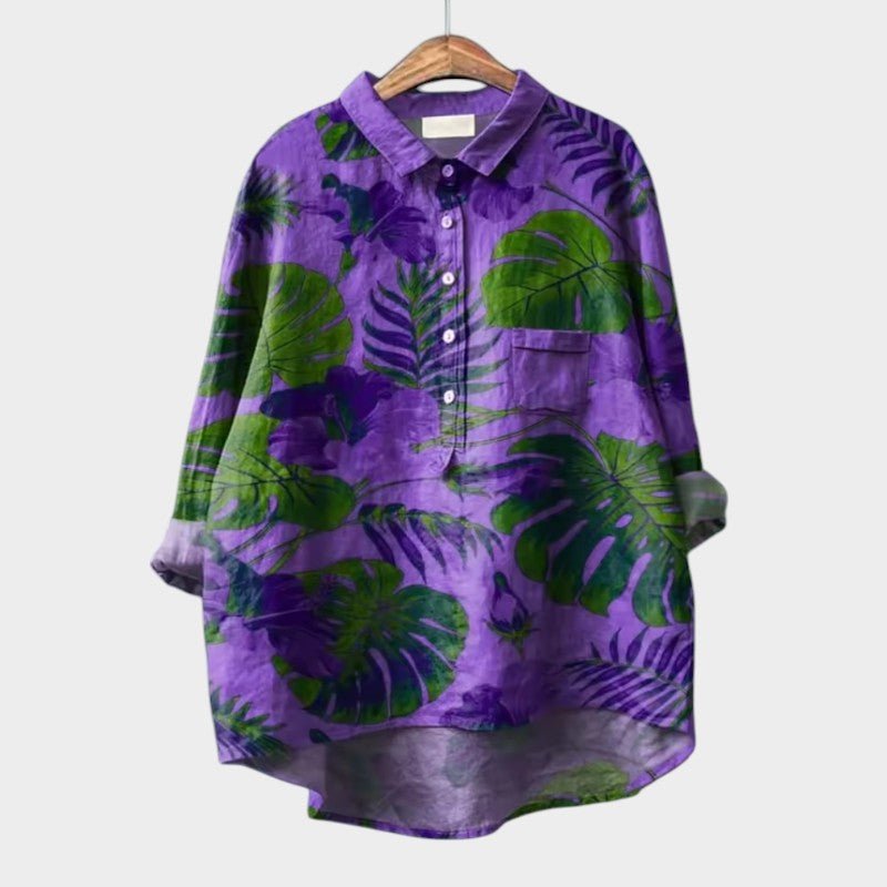 Blouse Élégante à Manches Longues pour Femmes - Marie Montel