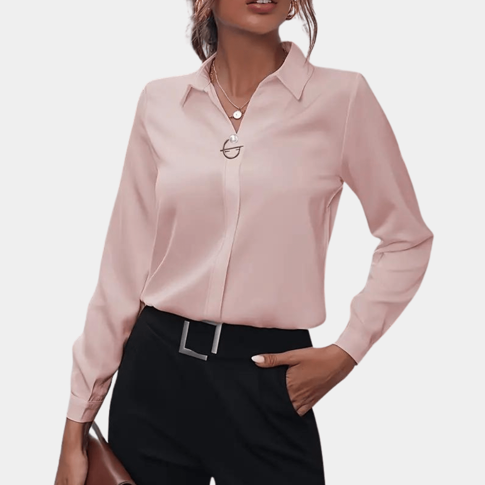 Blouse Élégante à Manches Longues pour Femmes - Marie Montel