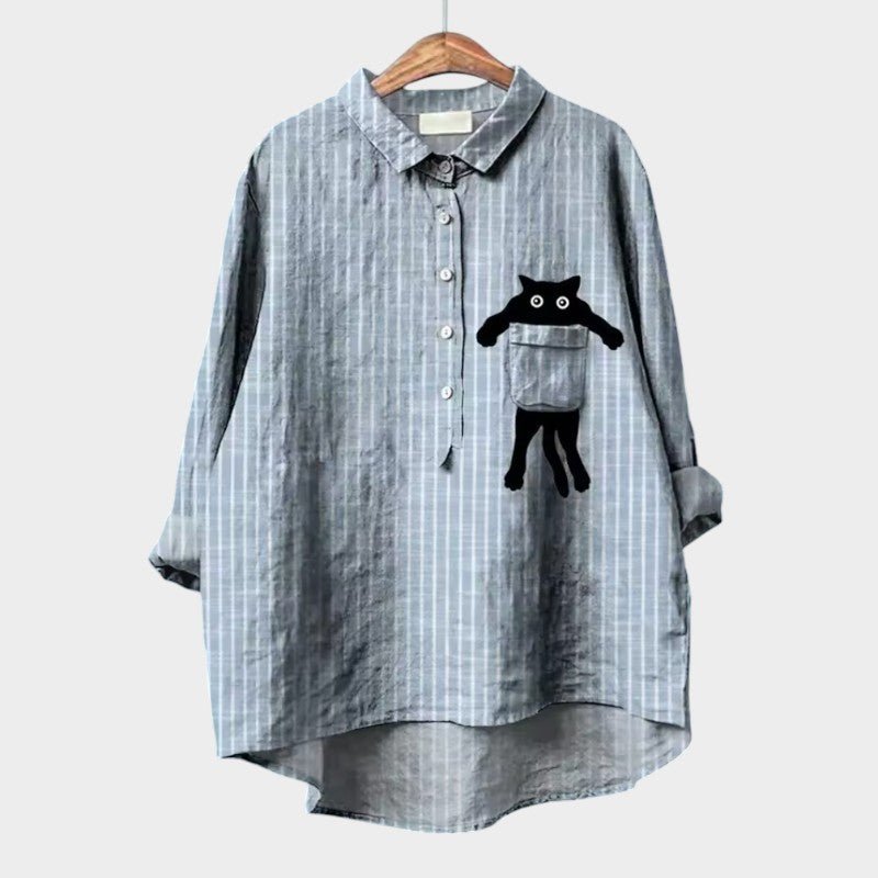 Blouse Élégante Imprimée pour Femmes - Marie Montel
