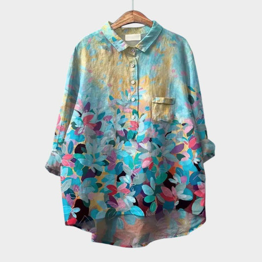 Blouse Élégante Imprimée pour Femmes - Marie Montel