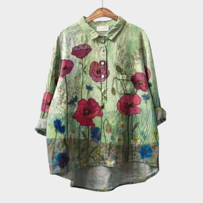 Blouse Imprimé Floral pour Femmes - Marie Montel